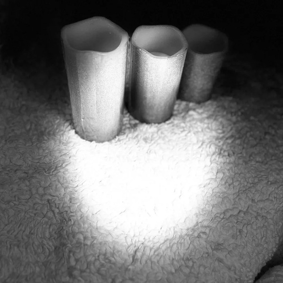 Flameless Candles set of Three with remote. In the box never been used. - Picture 4 of 14